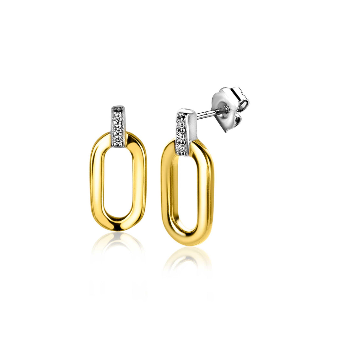 Zinzi Oorbellen Gold Plated Zio2248