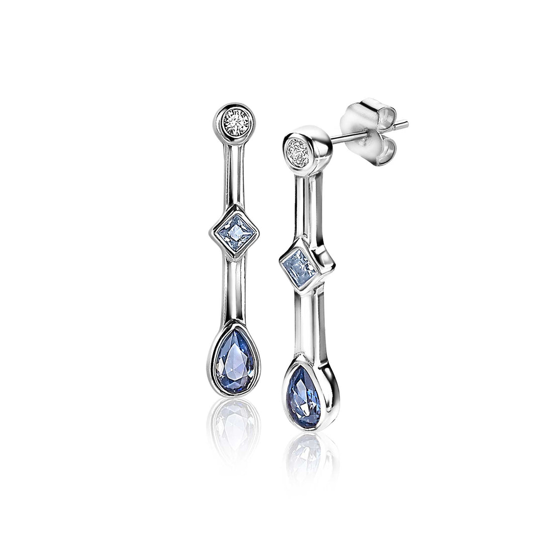 Zinzi Oorbellen Zilver Zio2091