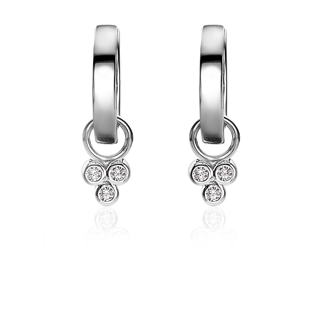 Zinzi Oorbellen Zilver Zich1829