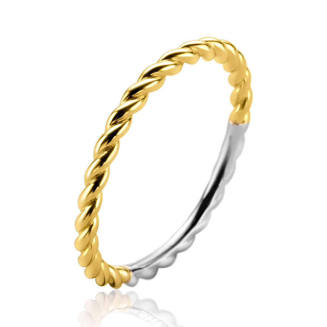 Zinzi Ring Gold Plated Zir2247
