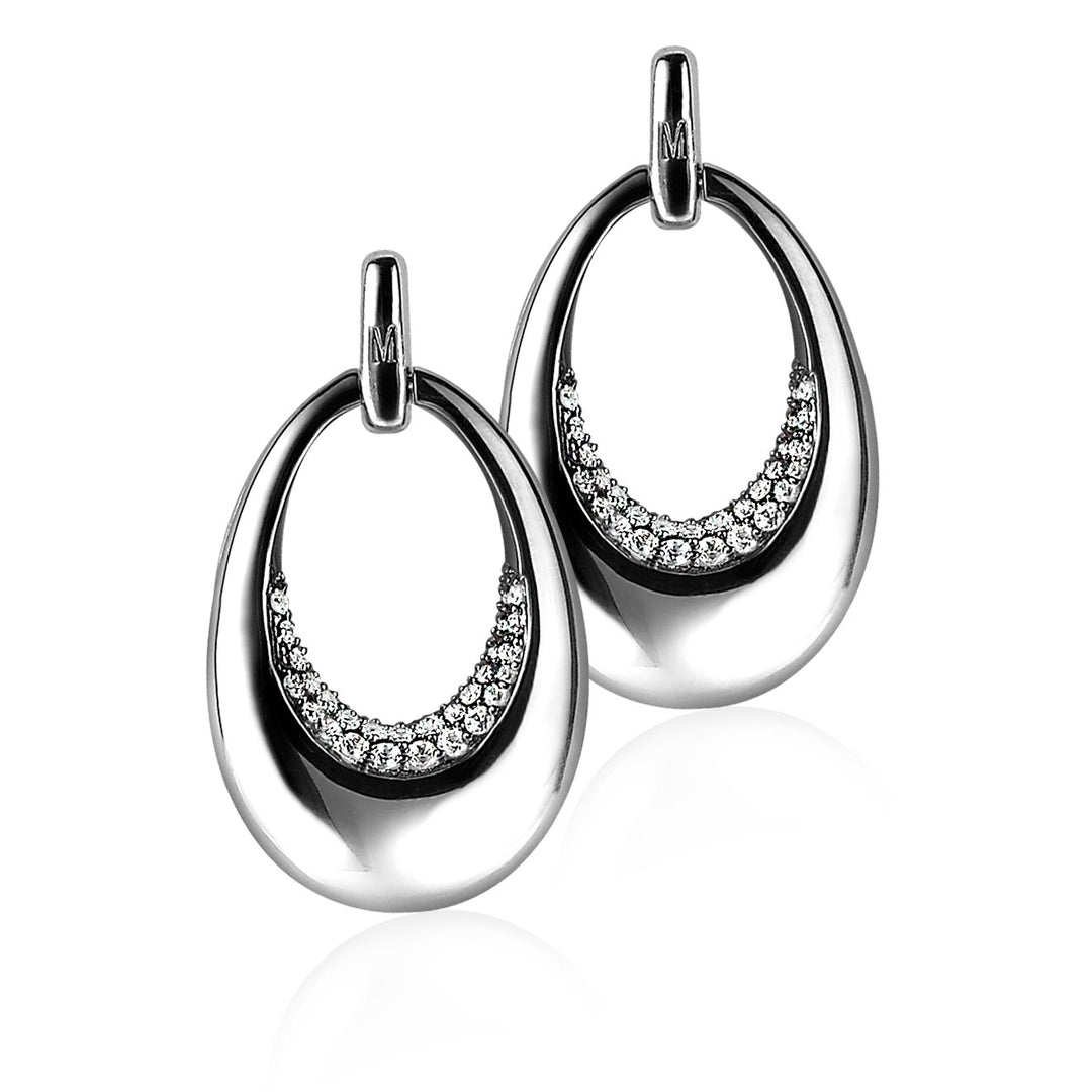 Zinzi Oorbellen Zilver Mvo10
