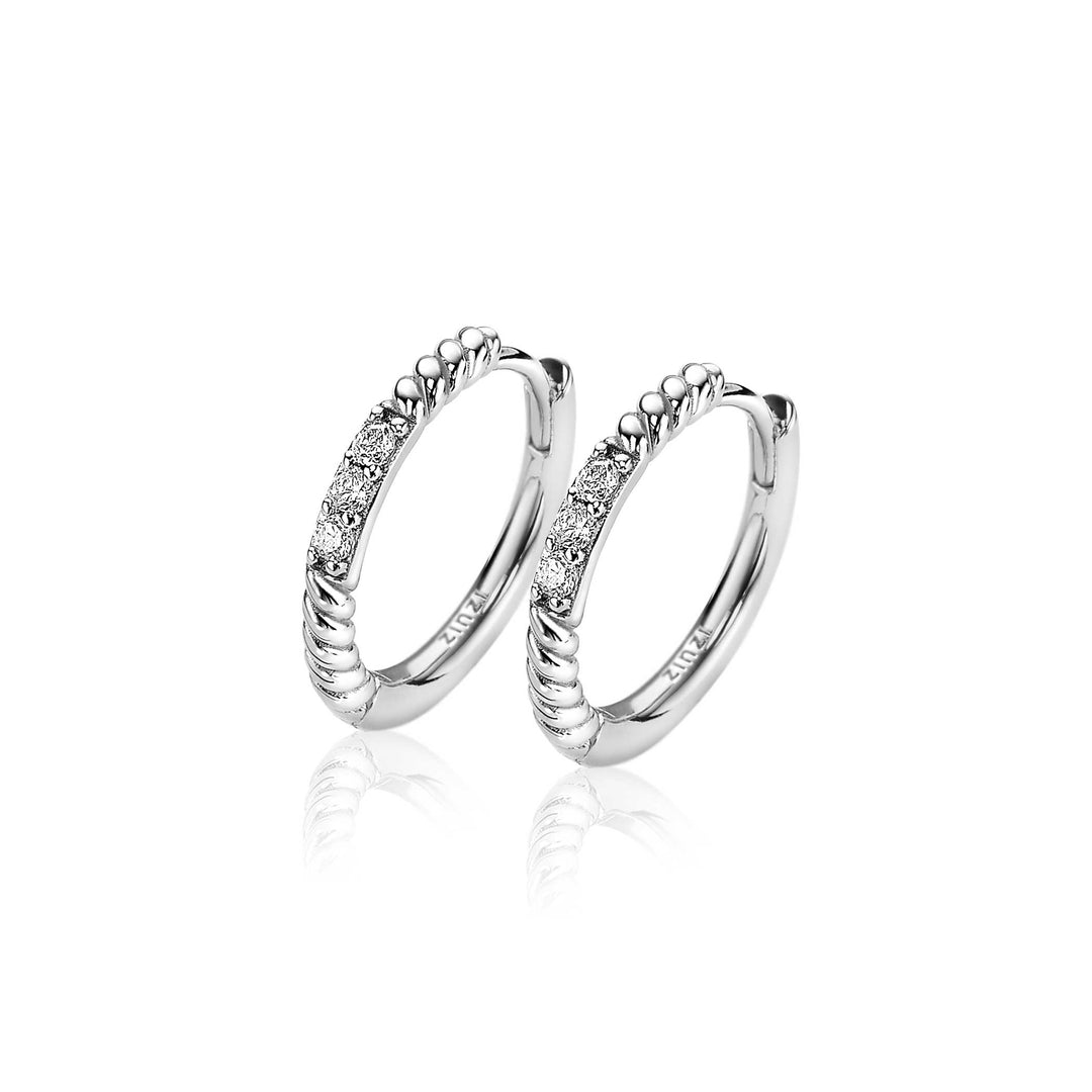 Zinzi Oorbellen Zilver Zio2128