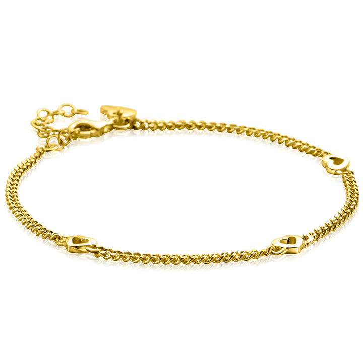 Zinzi Armband Gold Plated Zia2409 G