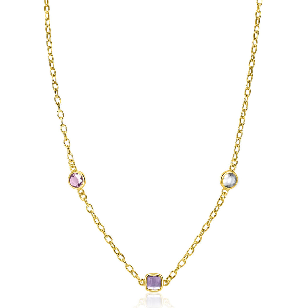 Zinzi Ketting Gold Plated Zic2525 G