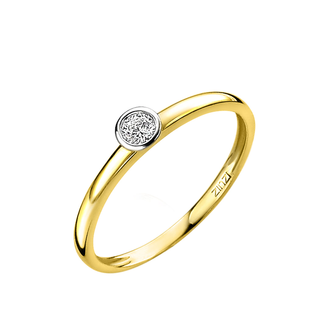 Zinzi Ring Goud Zgr147