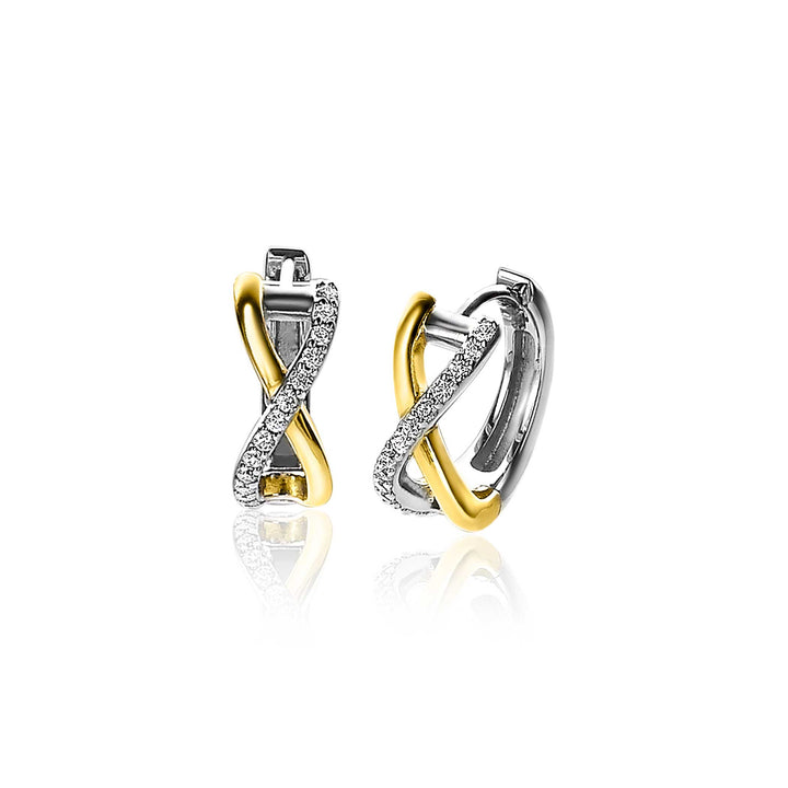 Zinzi Oorbellen Gold Plated Zio2234