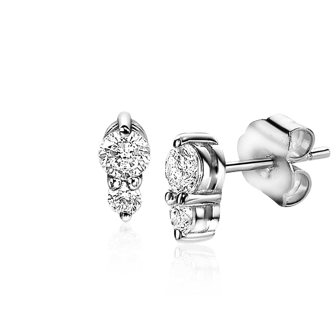 Zinzi Oorbellen Zilver Zio2080
