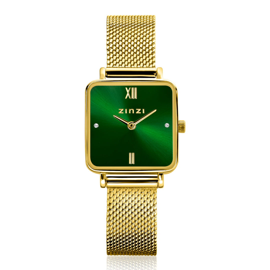Zinzi Goudkleurig Horloge Gold Plated Ziw1735