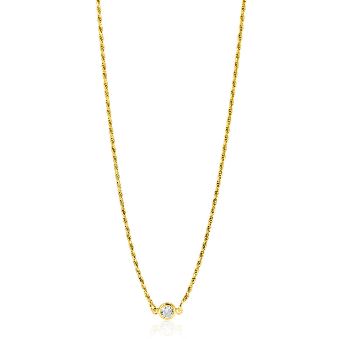 Zinzi Ketting Gold Plated Zic2461 Y