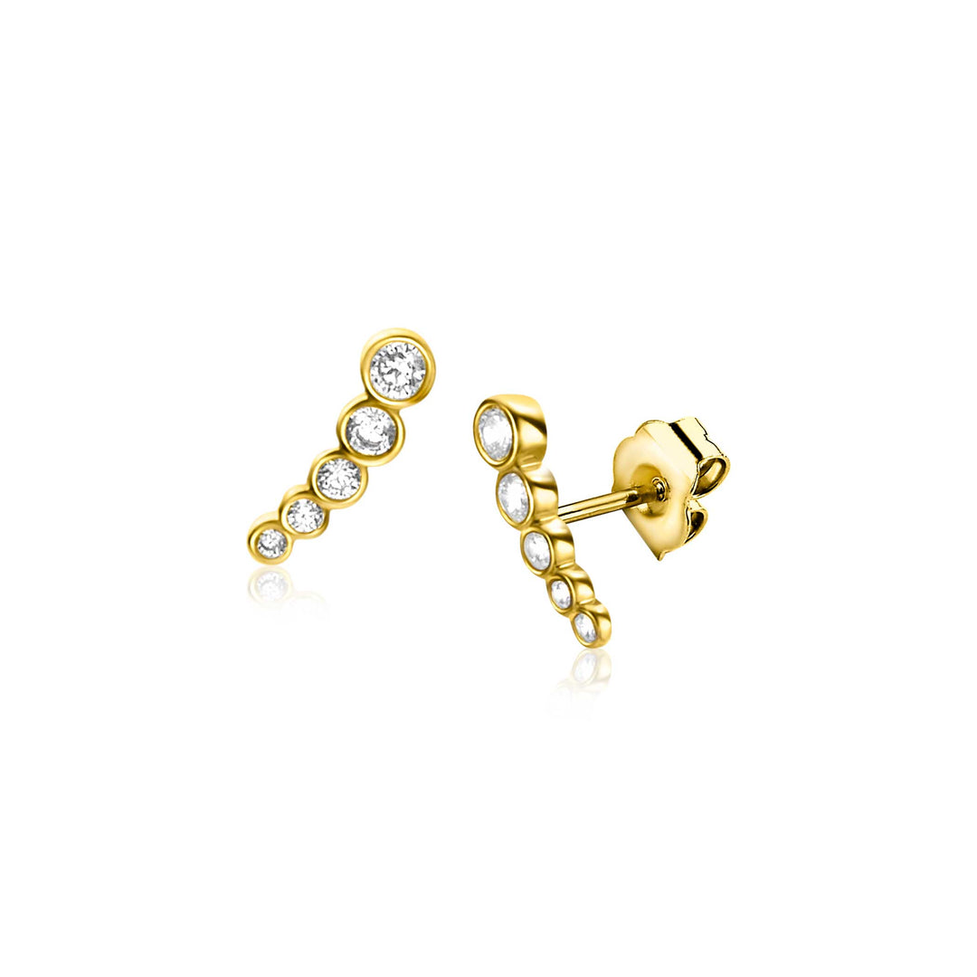 Zinzi Oorbellen Goud Zgo413