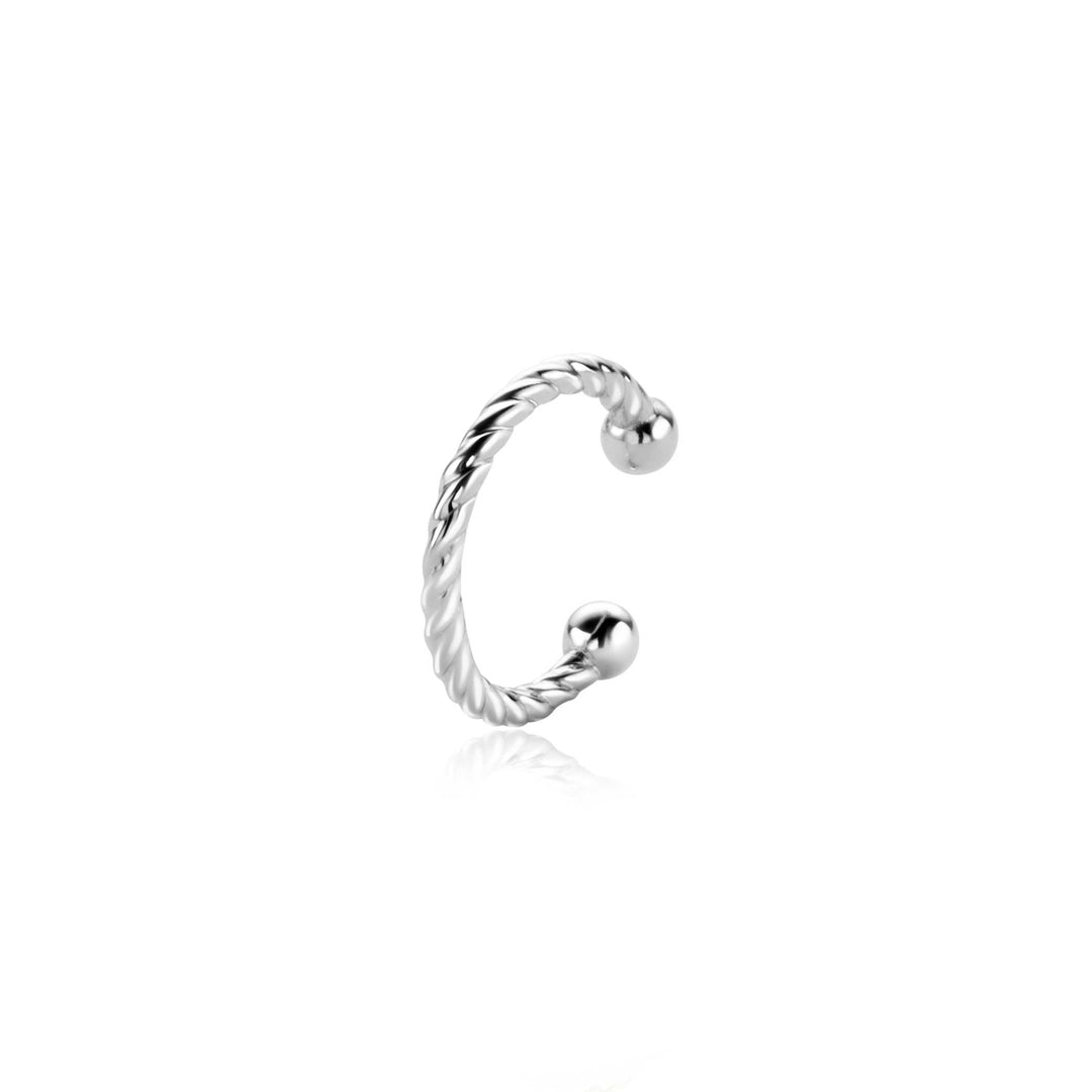 Zinzi Oorbellen Zilver Zio Cuff3