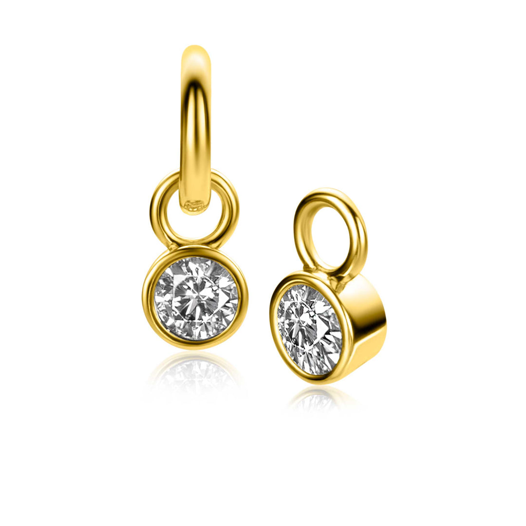 Zinzi Oorbellen Gold Plated Zich Apr