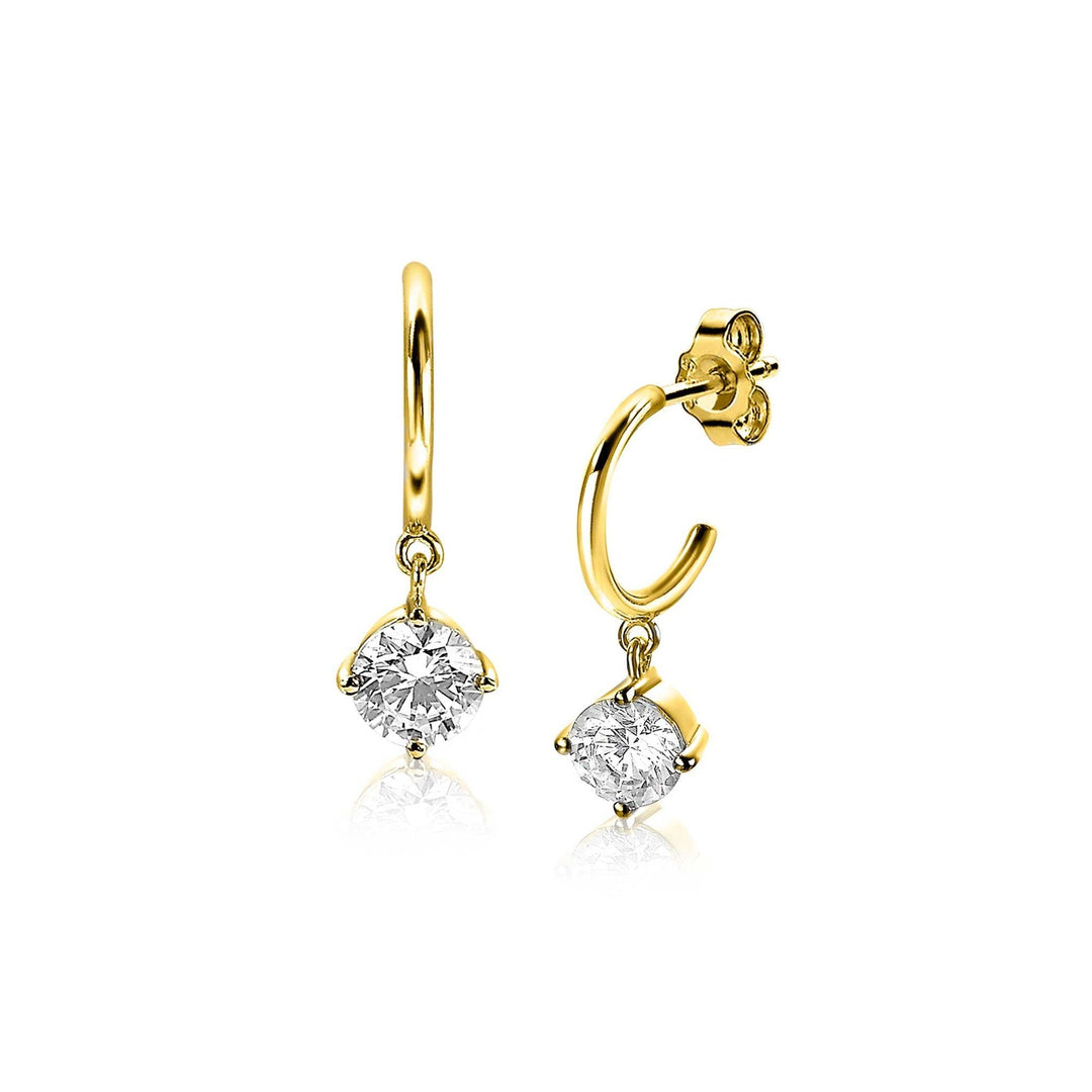 Zinzi Oorbellen Gold Plated Zio1980 G