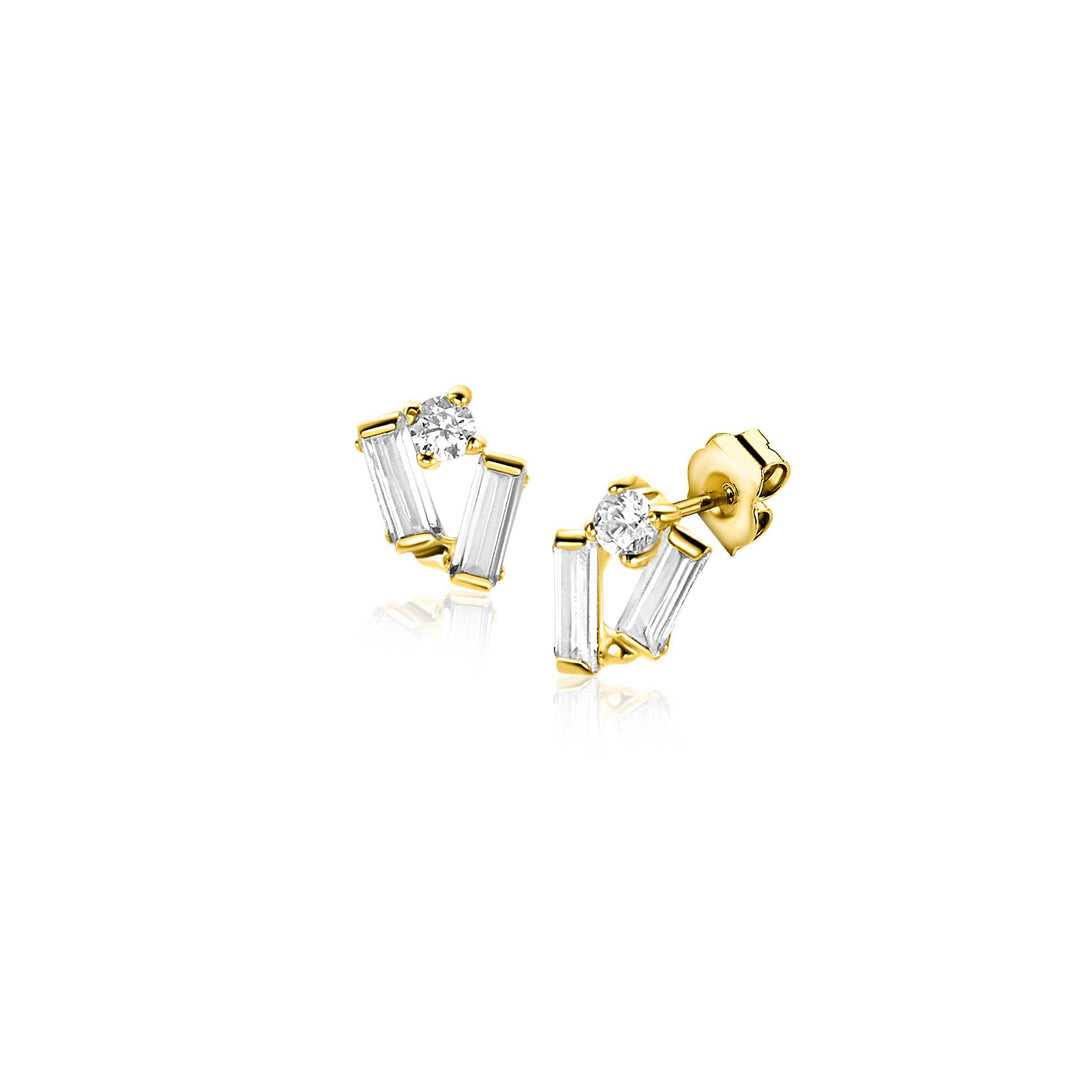 Zinzi Oorbellen Goud Zgo465