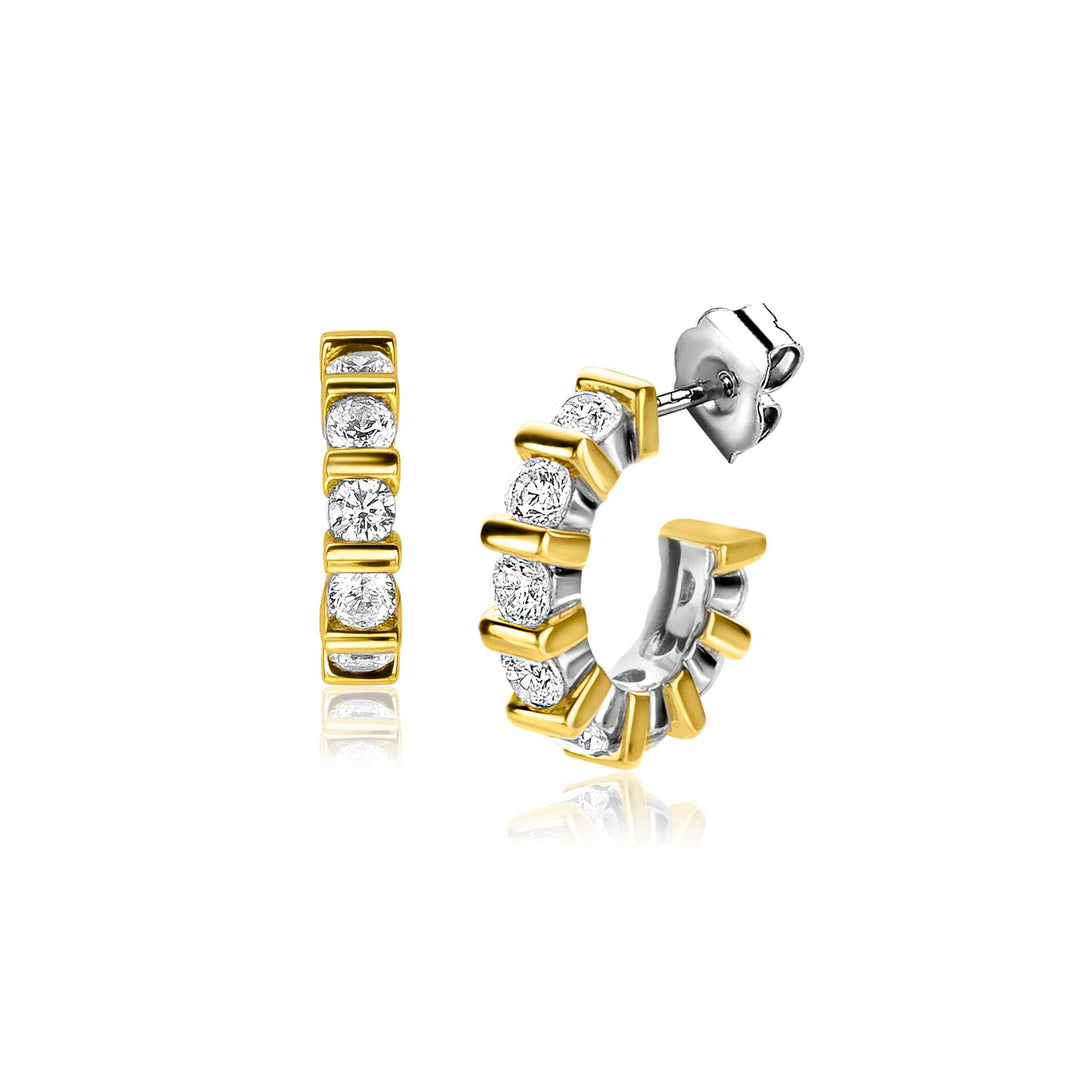 Zinzi Oorbellen Gold Plated Zio2251