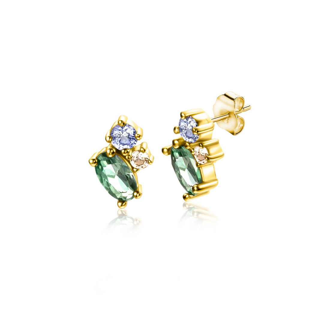 Zinzi Oorbellen Goud Zgo379