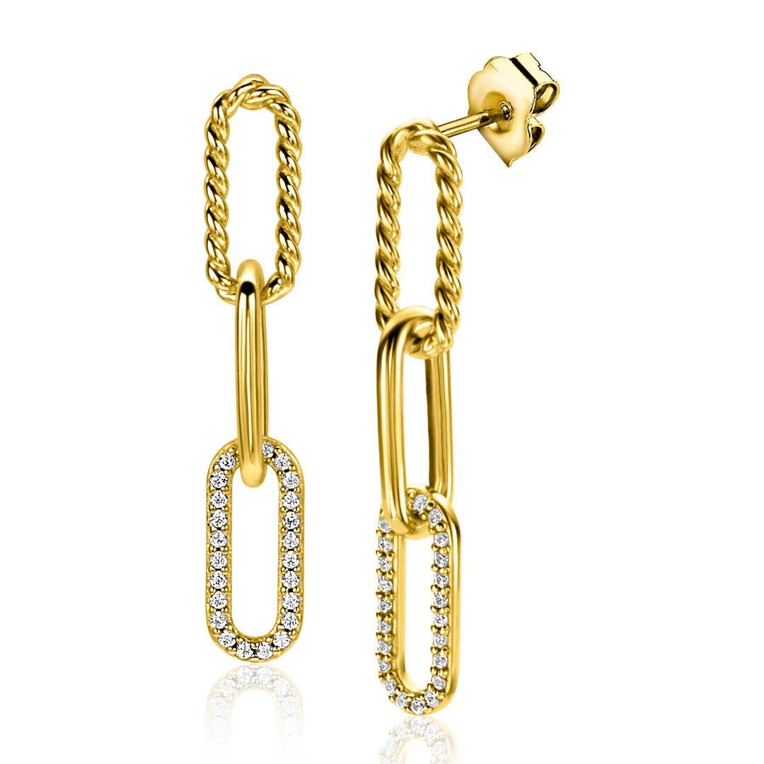 Zinzi Oorbellen Gold Plated Zio2330 Y