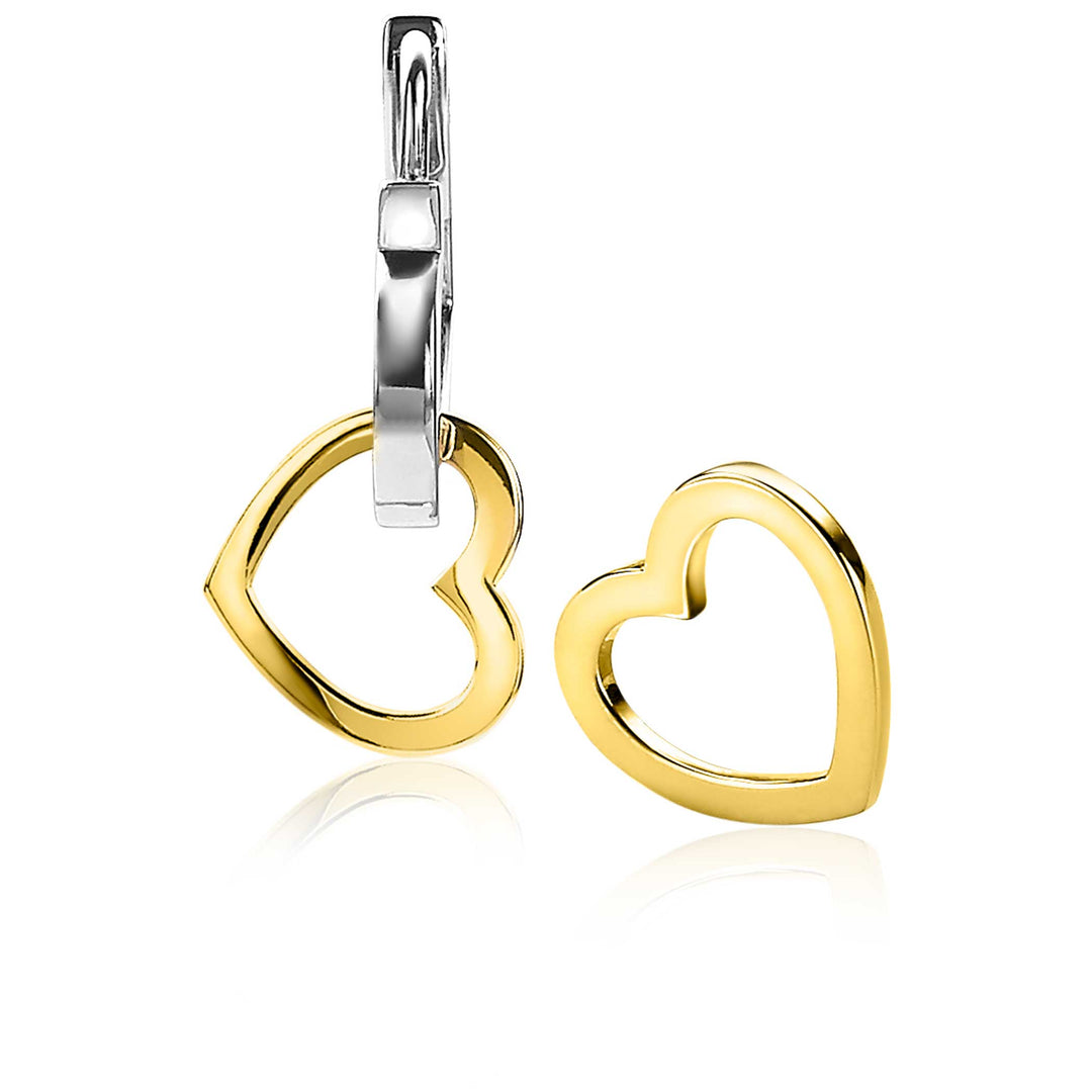 Zinzi Oorbellen Gold Plated Zich2197 G