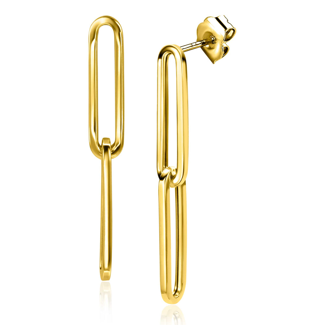 Zinzi Oorbellen Goud Zgo358
