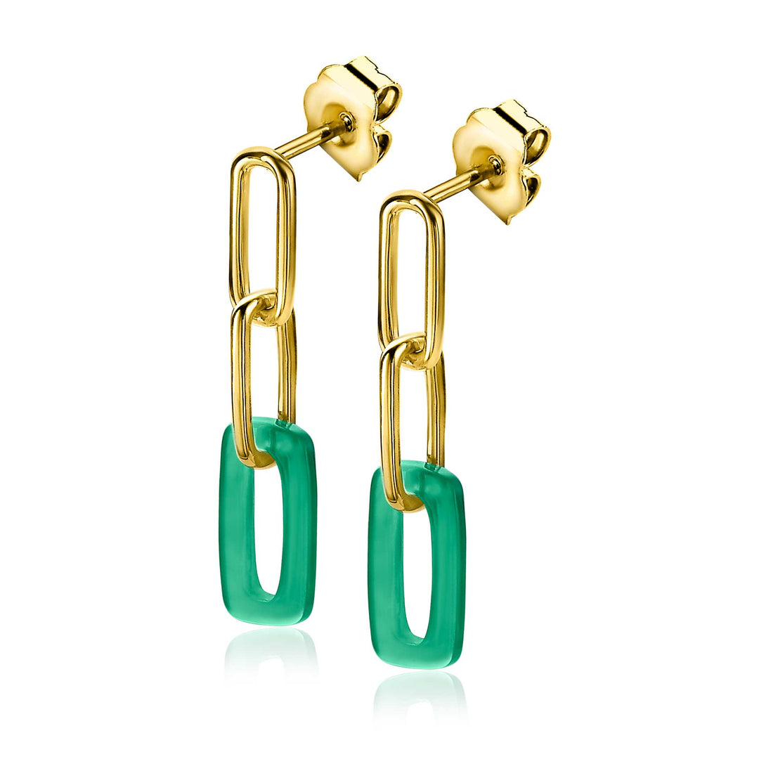 Zinzi Oorbellen Gold Plated Zio2208 G