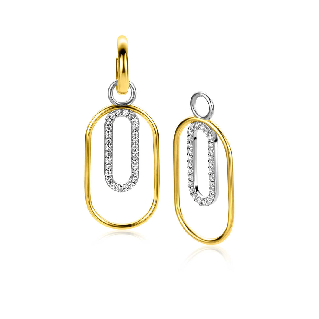 Zinzi Oorbellen Gold Plated Zich2329
