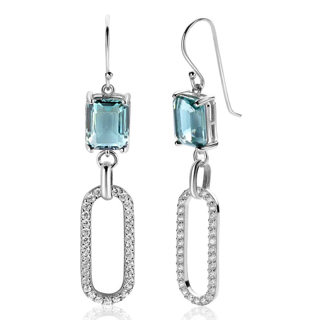 Zinzi Oorbellen Zilver Zio2487 L