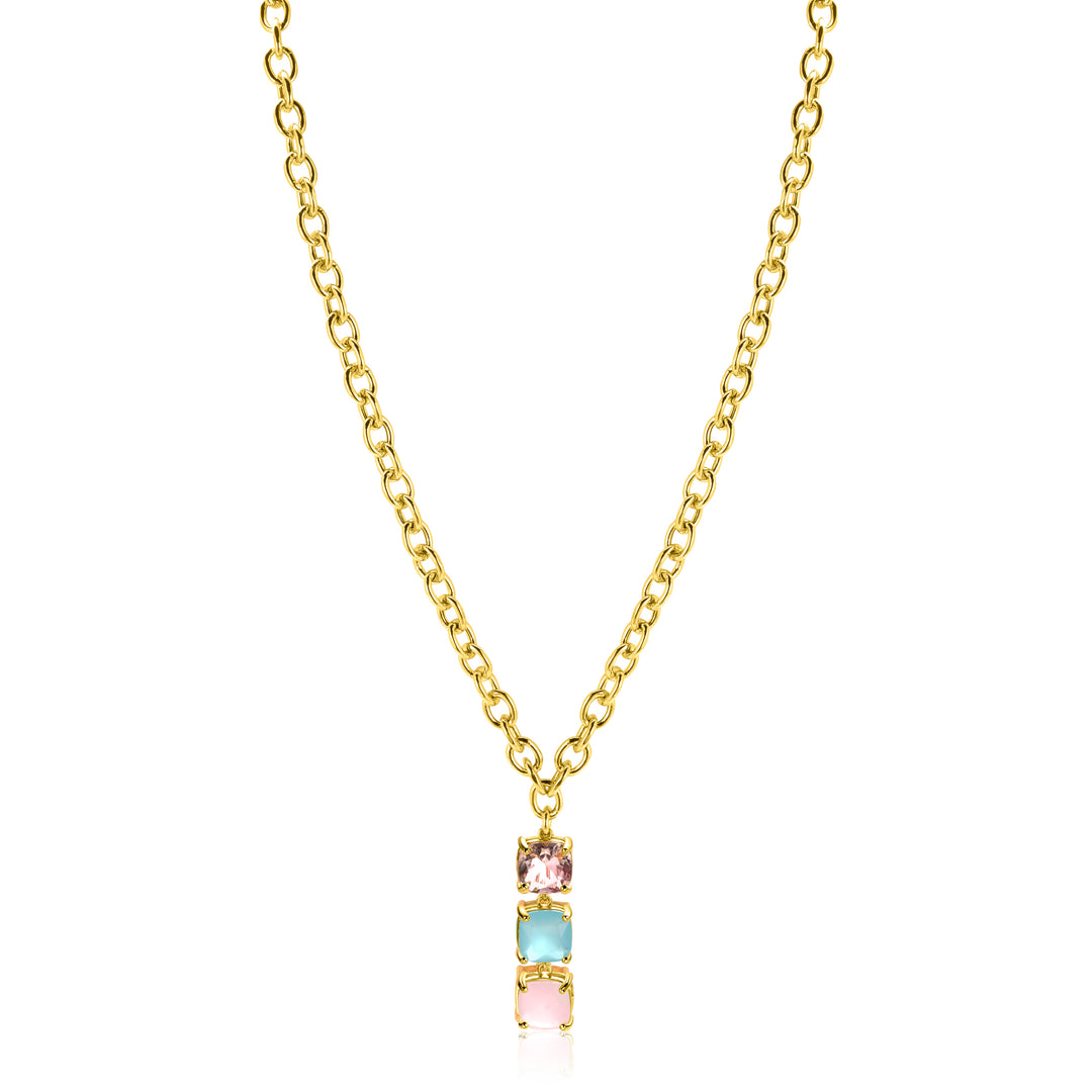 Zinzi Ketting Gold Plated Zic2454