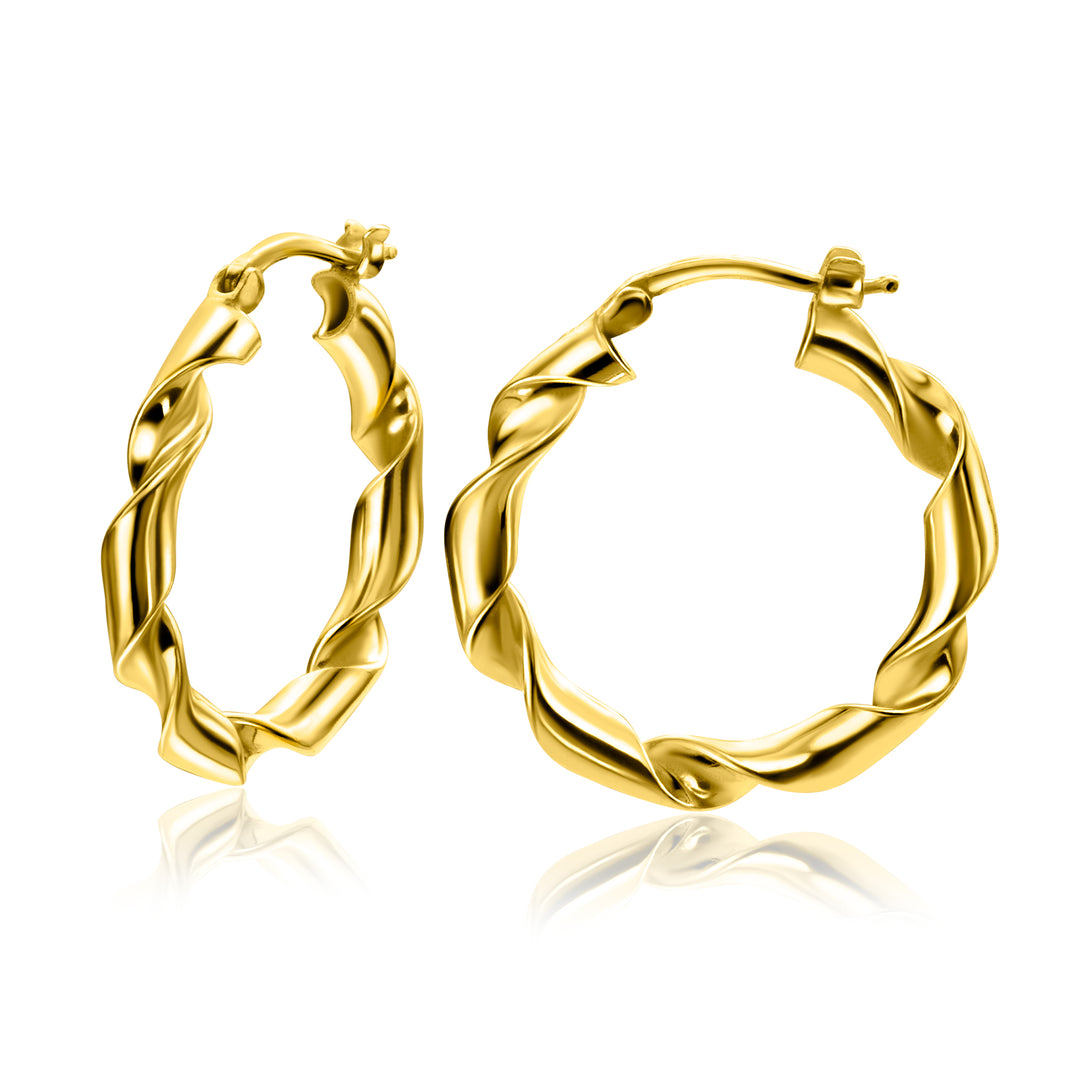 Zinzi Oorbellen Gold Plated Zio2406 G