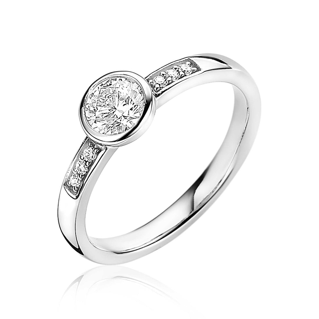 Zinzi Ring Zilver Zir1662