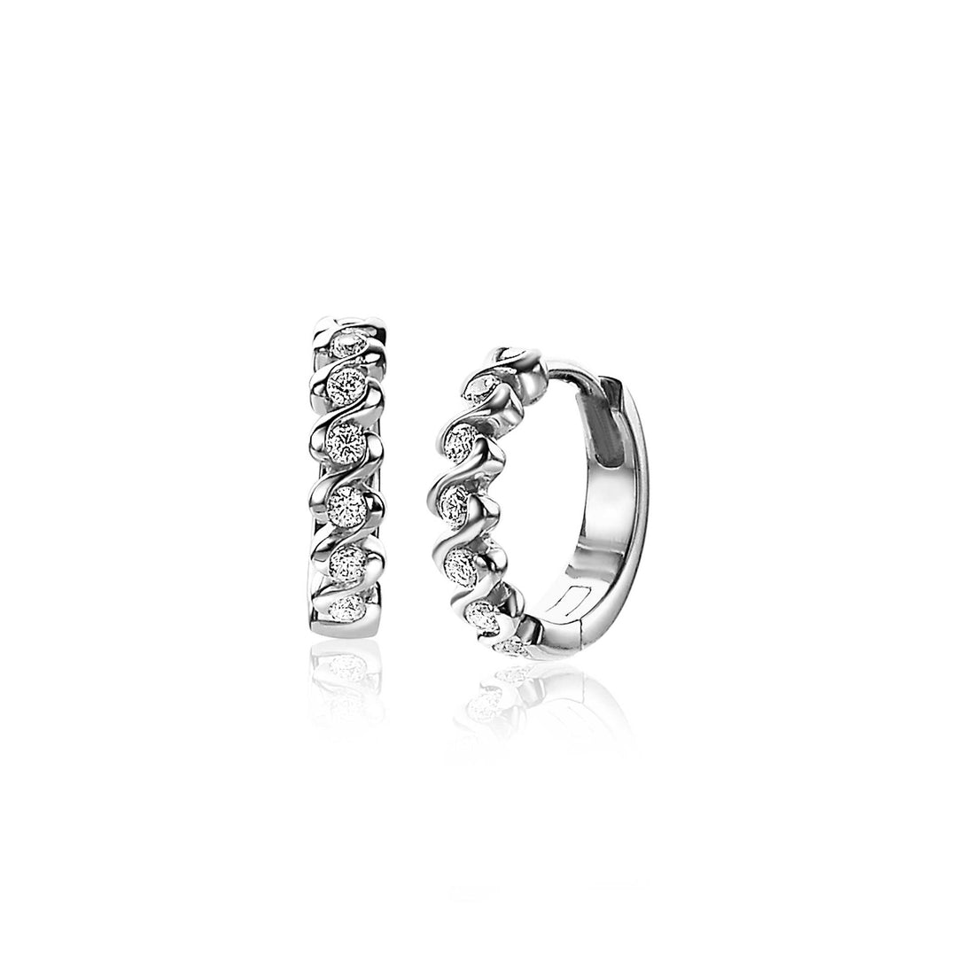 Zinzi Oorbellen Zilver Zio2177