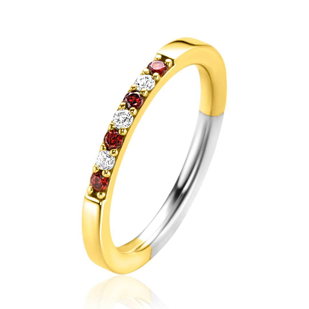 Zinzi Ring Gold Plated Zir2558
