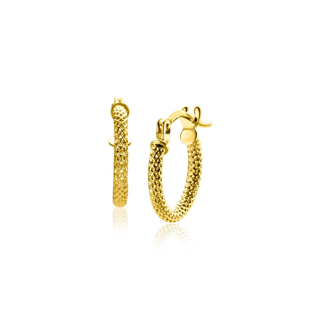 Zinzi Oorbellen Goud Zgo330