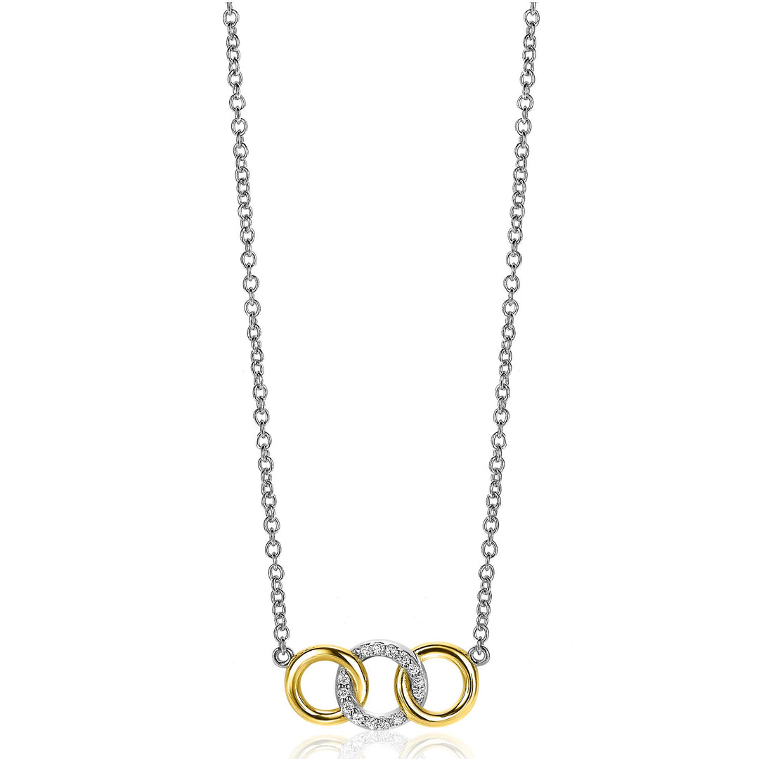 Zinzi Ketting Gold Plated Zic2045 Y