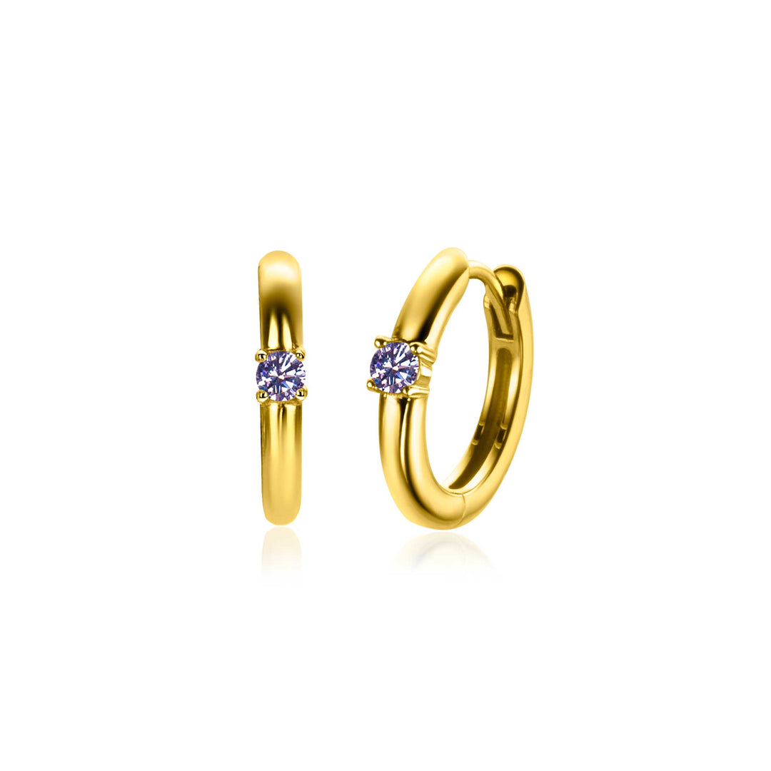 Zinzi Oorbellen Gold Plated Zicr Jun