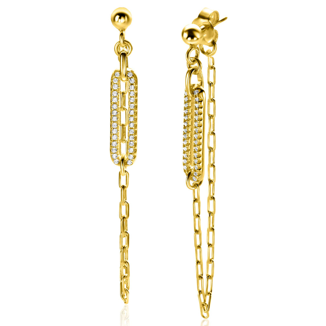 Zinzi Oorbellen Gold Plated Zio2538