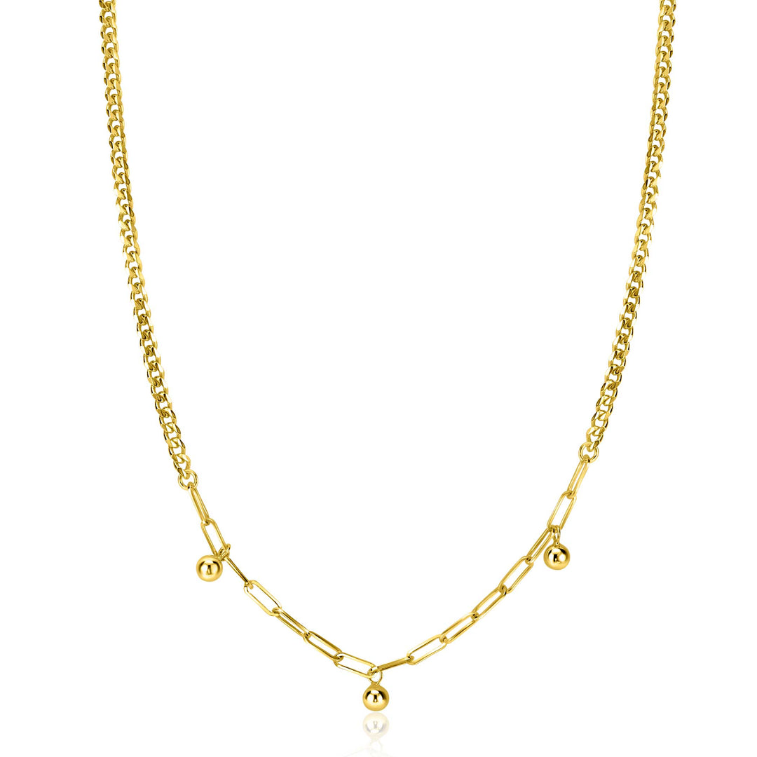 Zinzi Ketting Gold Plated Zic2521 G