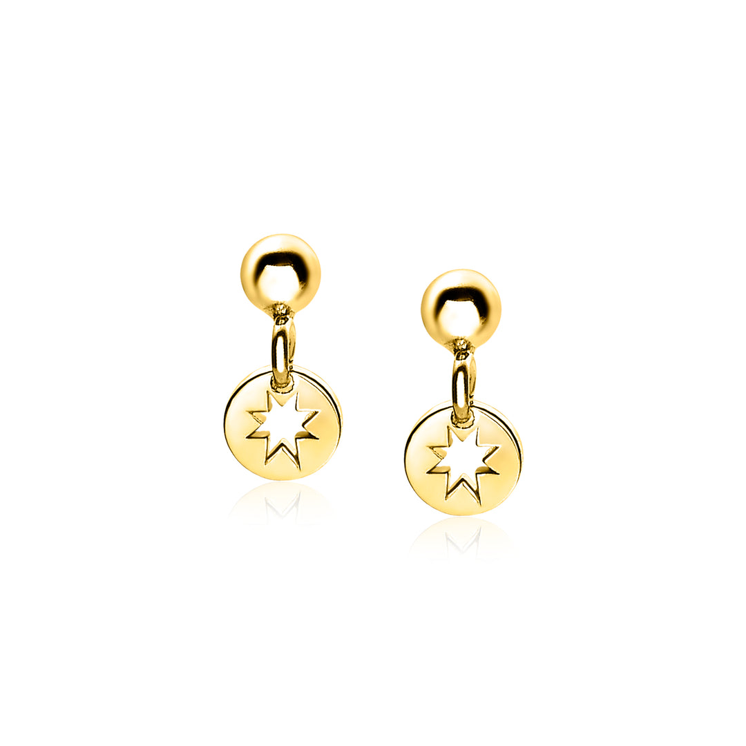 Zinzi Oorbellen Gold Plated Zio1623 G