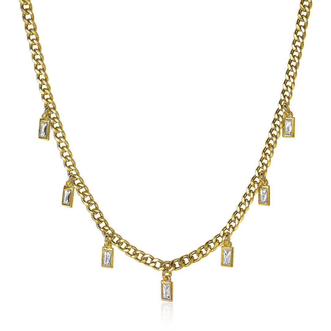 Zinzi Ketting Gold Plated Zic2104 Y