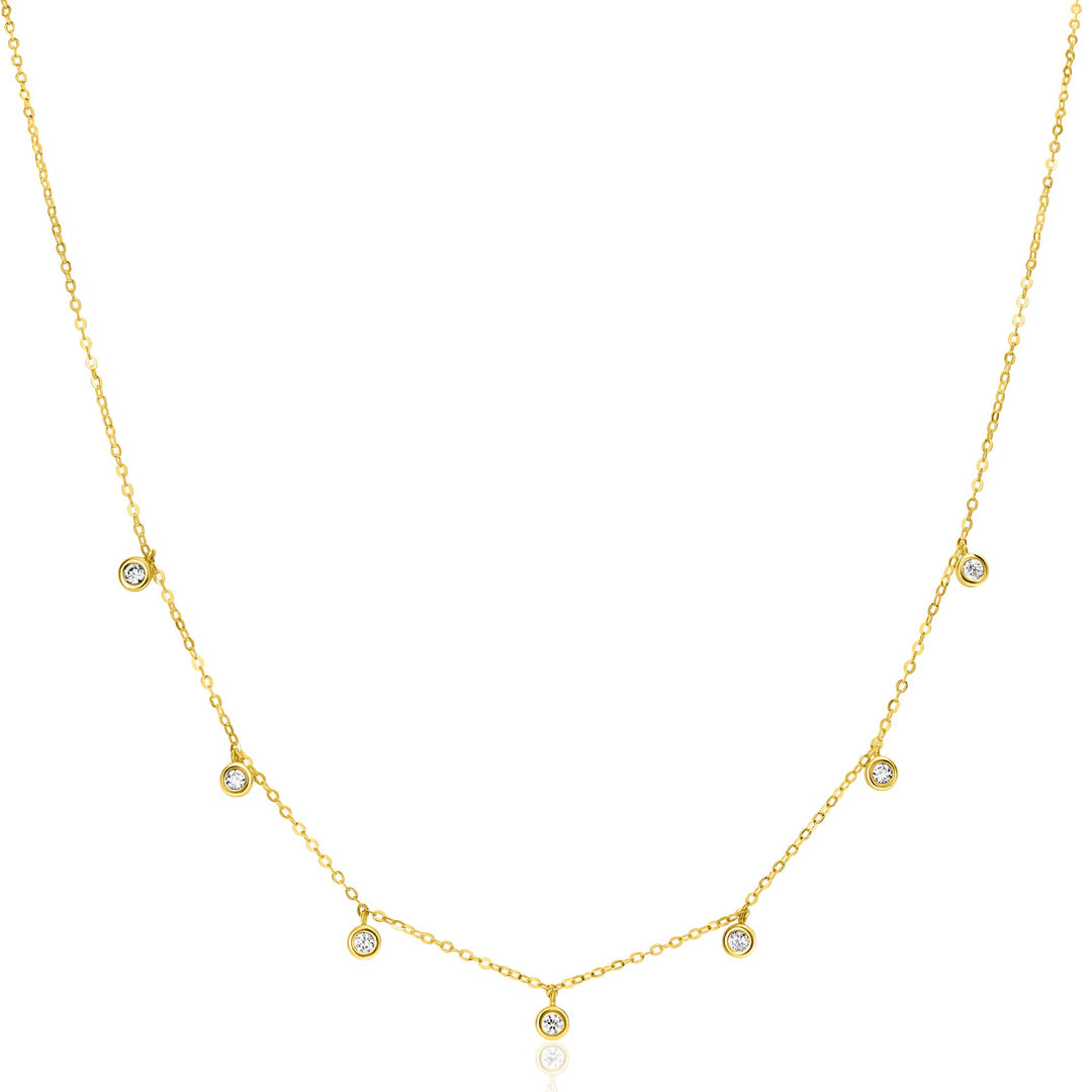 Zinzi Ketting Goud Zgc451