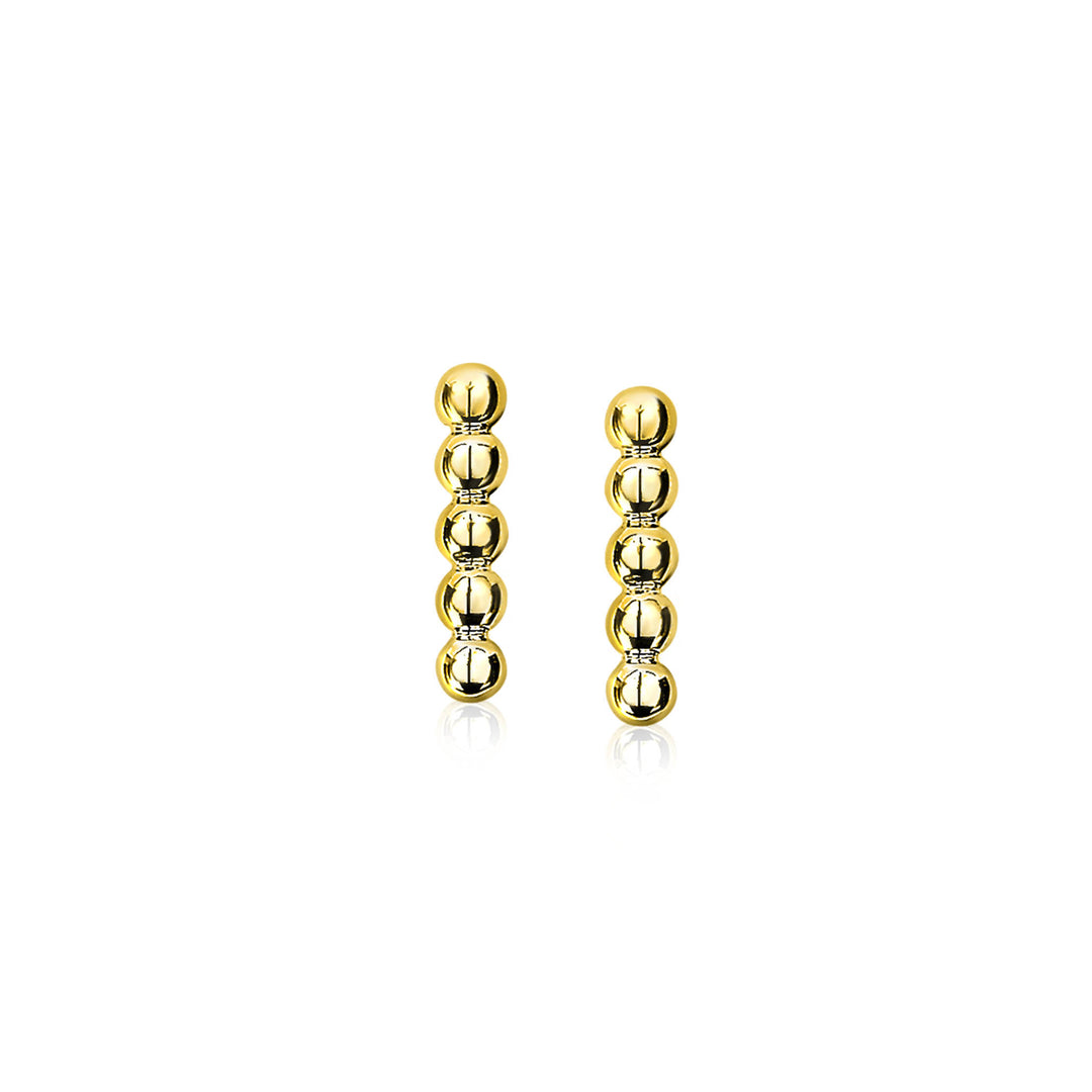 Zinzi Oorbellen Gold Plated Zio1386 G