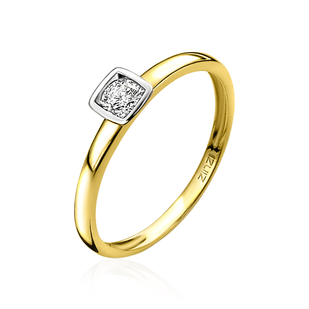 Zinzi Ring Goud Zgr150