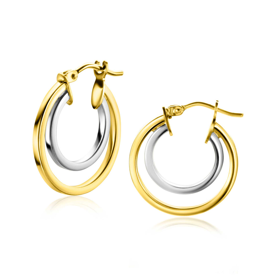 Zinzi Oorbellen Goud Zgo335