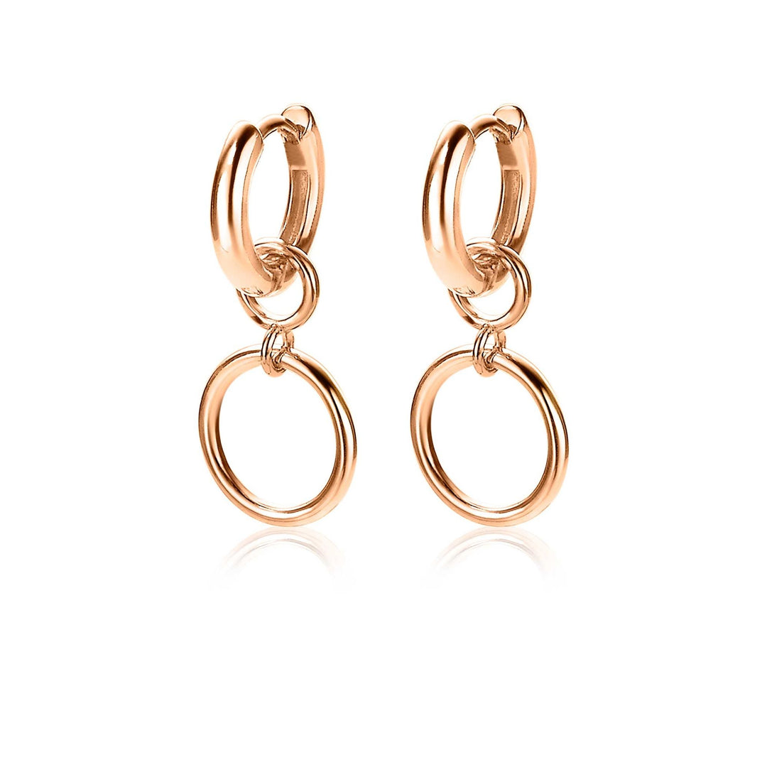 Zinzi Oorbellen Gold Plated Zich1748 R