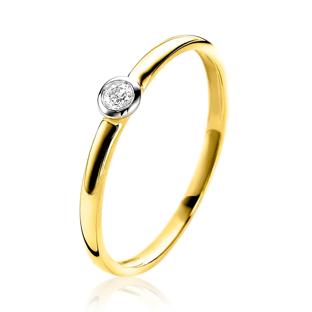 Zinzi Ring Goud Zgr101