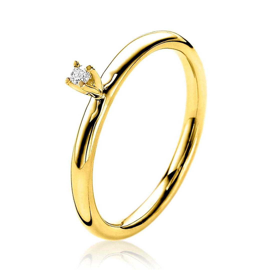 Zinzi Ring Goud Zgr66