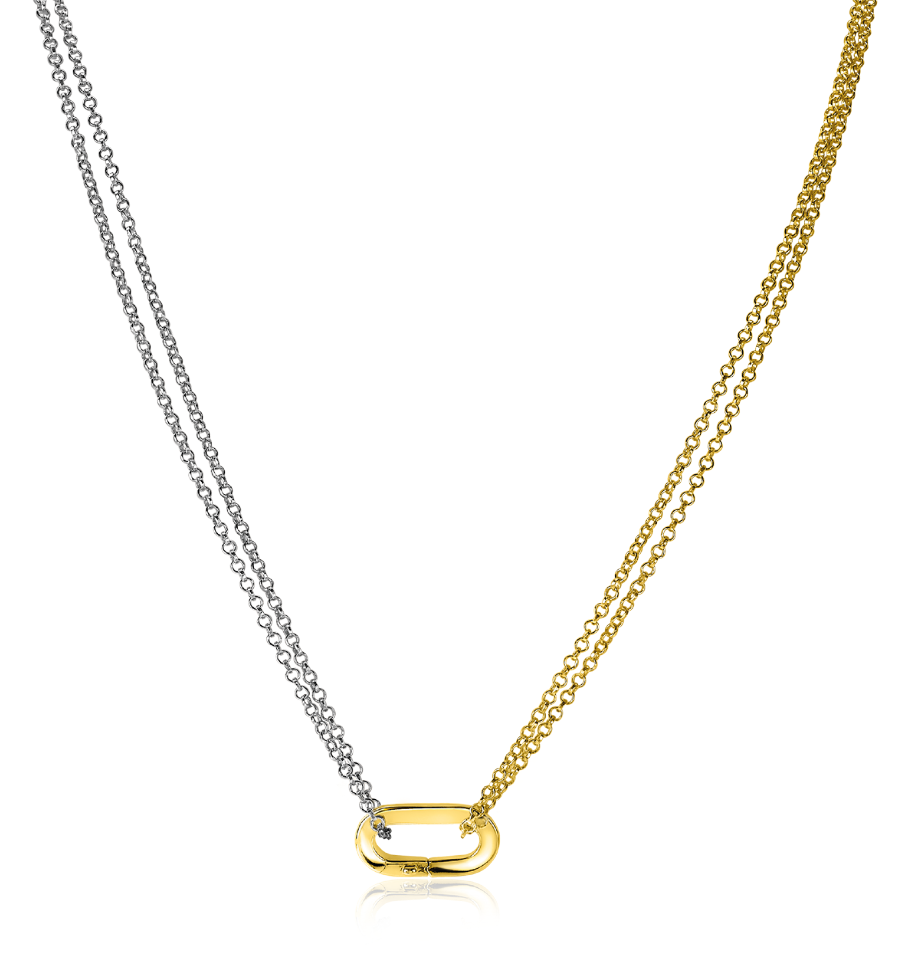 Zinzi Ketting Gold Plated Zic2060