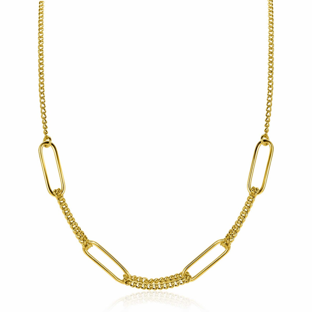 Zinzi Ketting Gold Plated Zic2382