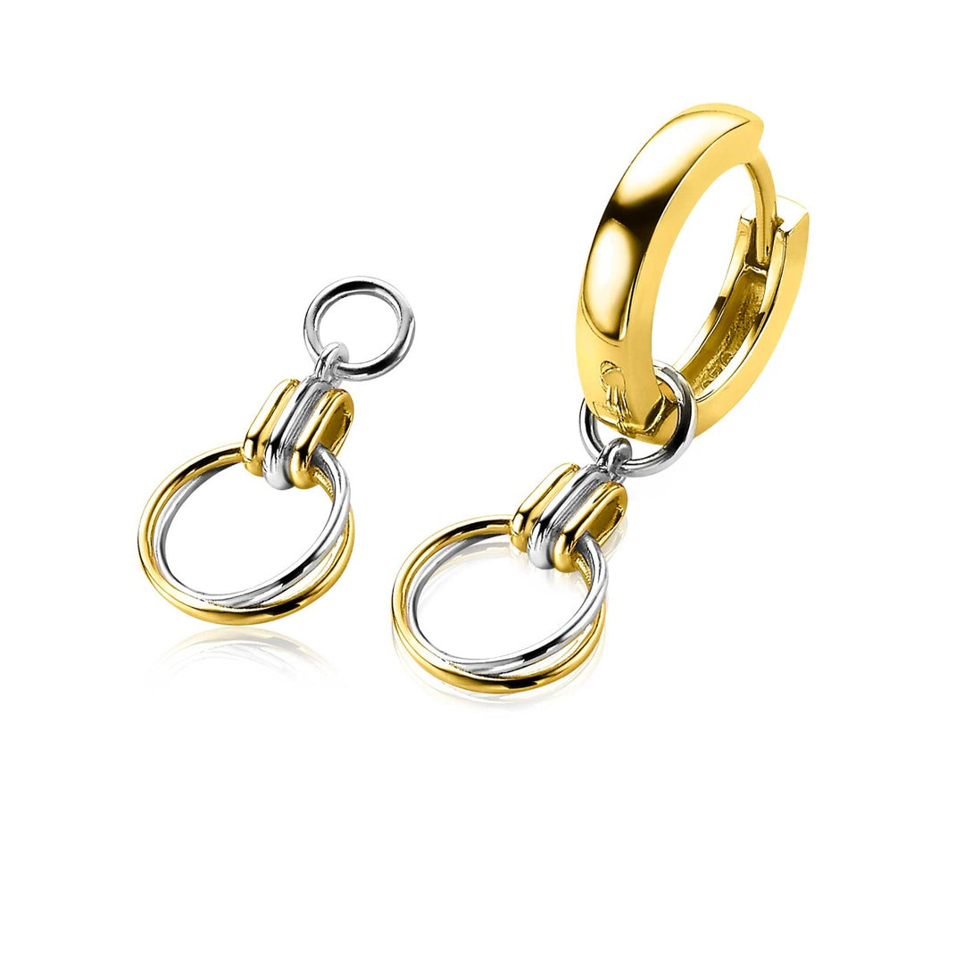 Zinzi Oorbellen Gold Plated Zich2059