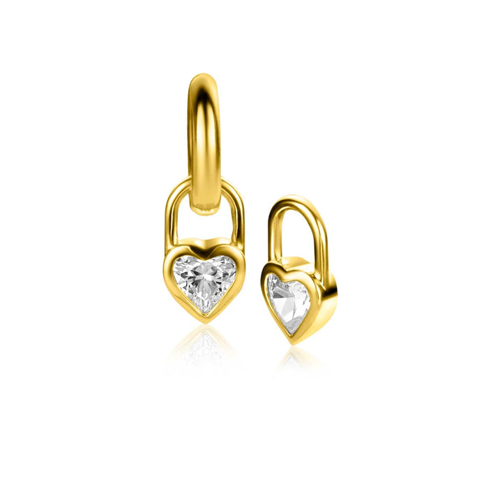 Zinzi Oorbellen Gold Plated Zich2306