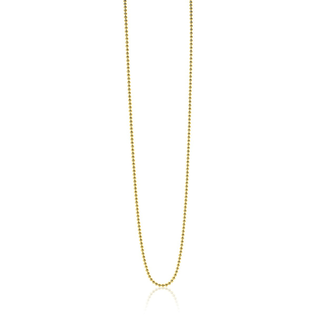 Zinzi Ketting Gold Plated Zilc B90 G